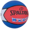 PELOTA DE BÁSQUET HIGHLIGHT #7 OUTDOOR AZUL/ROJO SPALDING