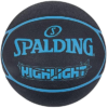 PELOTA DE BÁSQUET HIGHLIGHT #7 OUTDOOR NEGRO/AZUL SPALDING