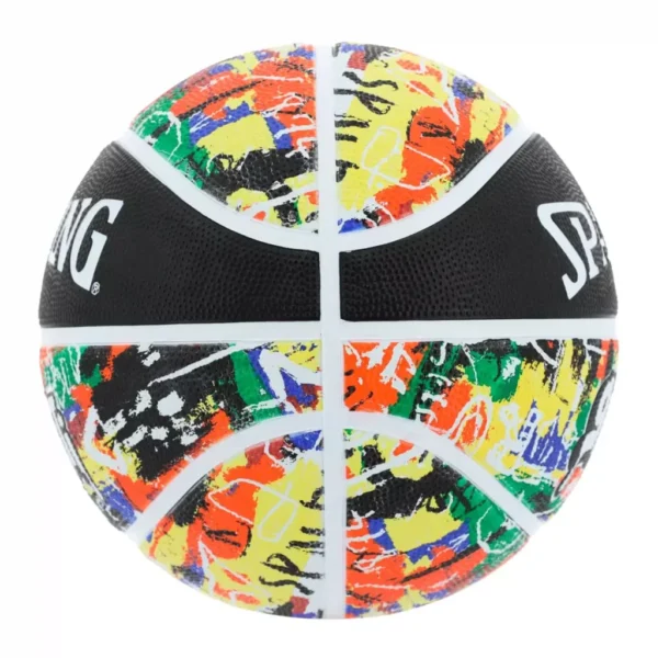 PELOTA DE BÁSQUET GRAFFITI #7 OUTDOOR MULTICOLOR SPALDING