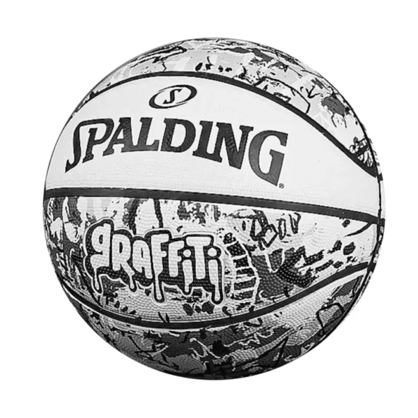 PELOTA DE BÁSQUET GRAFFITI #7 OUTDOOR GRIS SPALDING