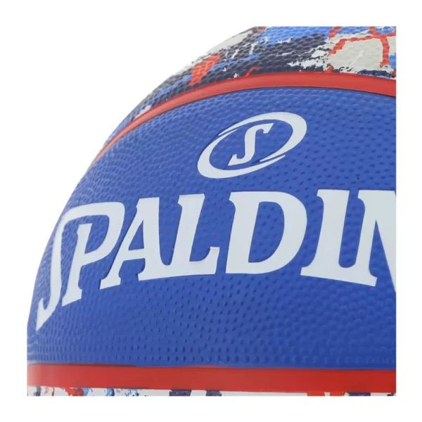 PELOTA DE BÁSQUET GRAFFITI #7 OUTDOOR AZUL SPALDING