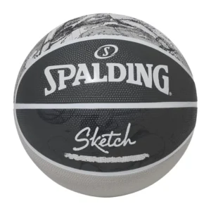 PELOTA DE BÁSQUET SKETCH #7 OUTDOOR GRIS SPALDING