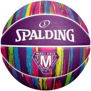 PELOTA DE BÁSQUET MARBLES OUTDOOR MORADO #6 SPALDING