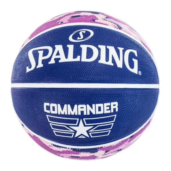PELOTA DE BÁSQUET COMMANDER OUTDOOR MORADO #6 SPALDING