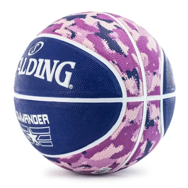 PELOTA DE BÁSQUET COMMANDER OUTDOOR MORADO #6 SPALDING