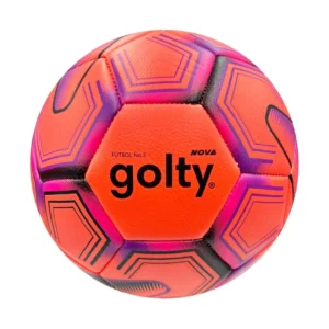 PELOTA DE FÚTBOL NOVA CUERO FOAM NARANJA #5 GOLTY