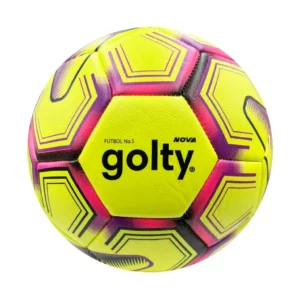 PELOTA DE FÚTBOL NOVA CUERO FOAM AMARILLO #5 GOLTY