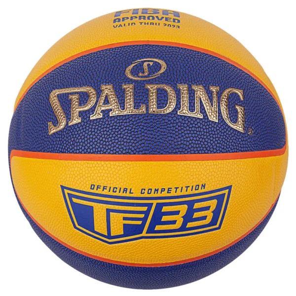 PELOTA DE BÁSQUET TF-33 GOLD #6 SPALDING