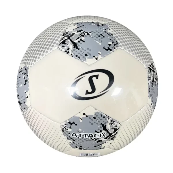 PELOTA DE FÚTBOL ATTACK GRIS #4 SPALDING