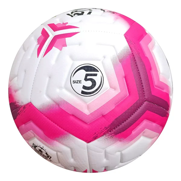 PELOTA DE FUTBOL CUERO FOAM ROSADO#5 SHOWGOL