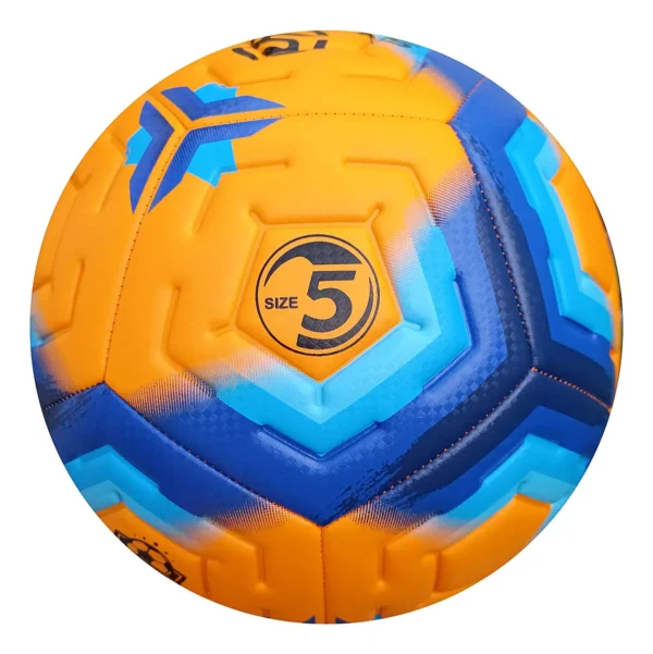 PELOTA DE FUTBOL CUERO FOAM NARANJA #5 y #4 SHOWGOL