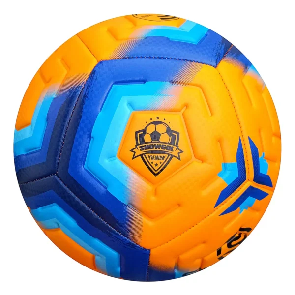 PELOTA DE FUTBOL CUERO FOAM NARANJA #5 y #4 SHOWGOL