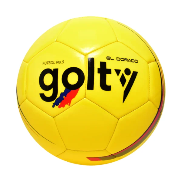 PELOTA DE FÚTBOL DORADO REPLICA #5 GOLTY