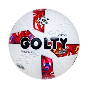 PELOTA DE FÚTBOL DUALTECH II ROJO #5 GOLTY