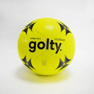 PELOTA DE FÚTBOL TRADITIONAL TODOTERRENO AMARILLO #5 GOLTY