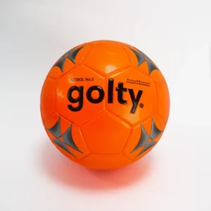 PELOTA DE FÚTBOL TRADITIONAL TODOTERRENO NARANJA #5 GOLTY