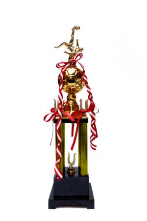 TROFEO NACIONAL DORADO DE FUTBOL DE 50 CM
