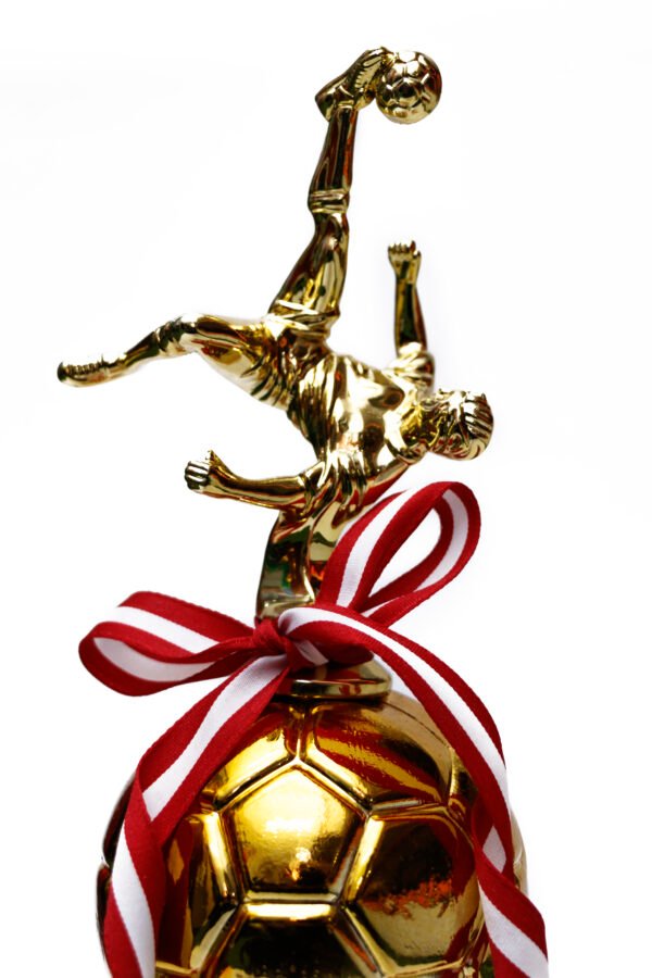 TROFEO NACIONAL DORADO DE FUTBOL DE 50 CM