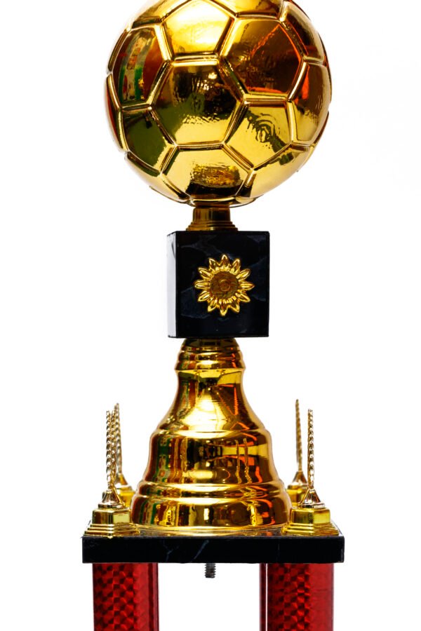 TROFEO NACIONAL DORADO DE FUTBOL DE 80 CM