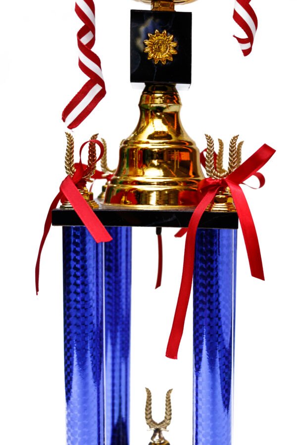 TROFEO NACIONAL DORADO DE FUTBOL DE 60 CM