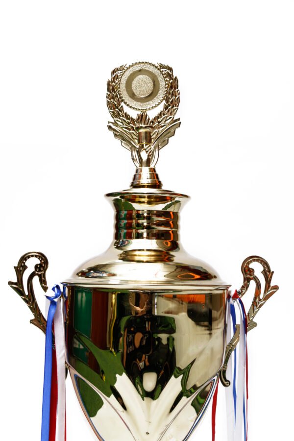 TROFEO DORADO IMPORTADO DE FUTBOL MODELO 14