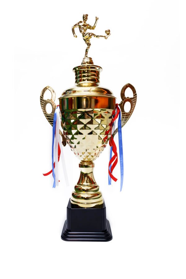 TROFEO DORADO IMPORTADO DE FUTBOL MODELO 67