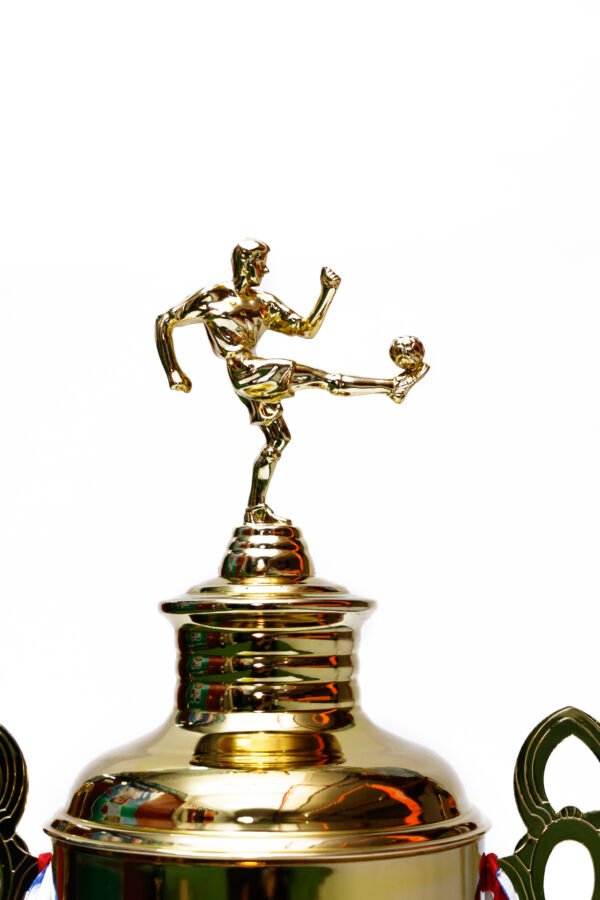 TROFEO DORADO IMPORTADO DE FUTBOL MODELO 67