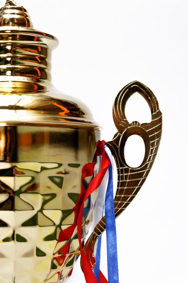 TROFEO DORADO IMPORTADO DE FUTBOL MODELO 67