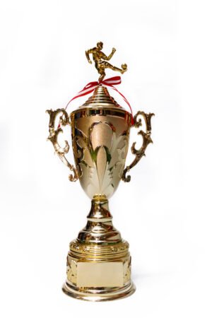 TROFEO DORADO IMPORTADO MEJOR JUGADOR MODELO 62