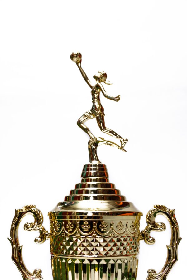 TROFEO DORADO IMPORTADO DE FUTBOL MODELO 7