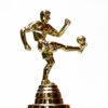 TROFEO DORADO IMPORTADO DE FUTBOL MODELO 35