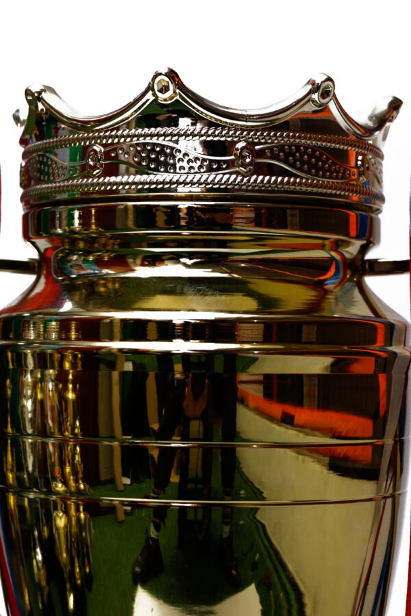 TROFEO DORADO IMPORTADO DE FUTBOL MODELO 25