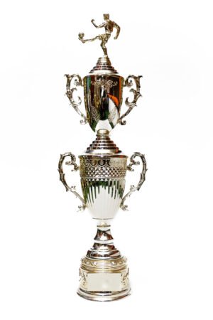 TROFEO DORADO IMPORTADO DE FUTBOL MODELO 33