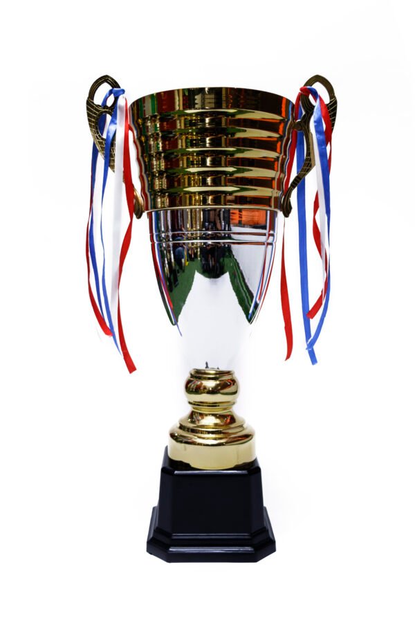 TROFEO DORADO IMPORTADO DE FUTBOL MODELO 8