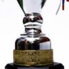 TROFEO PLATEADO IMPORTADO DE FUTBOL 26