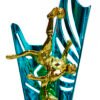 TROFEO DORADO IMPORTADO MEJOR JUGADOR MODELO 42