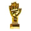 TROFEO DORADO IMPORTADO MEJOR JUGADOR MODELO 85