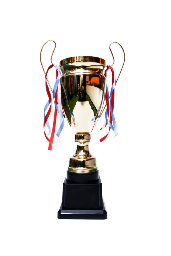 TROFEO DORADO IMPORTADO DE FUTBOL MODELO 20