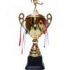 TROFEO DORADO IMPORTADO DE FUTBOL MODELO 18