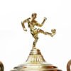 TROFEO DORADO IMPORTADO DE FUTBOL MODELO 18