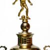 TROFEO DORADO IMPORTADO DE FUTBOL MODELO 1