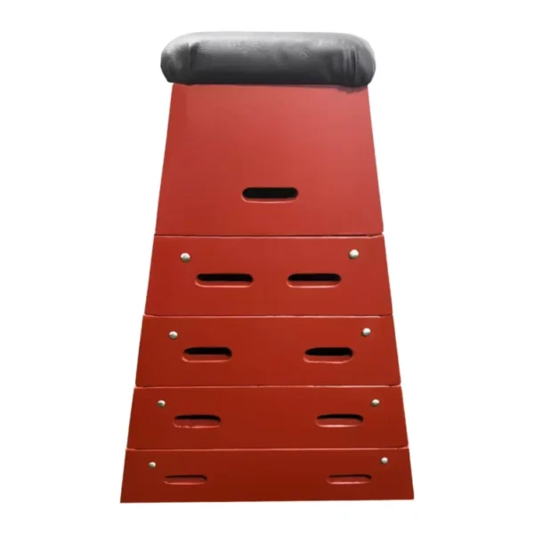 TABURETE DE MADERA 5 CUERPO