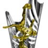 TROFEO DORADO IMPORTADO MEJOR JUGADOR MODELO 44