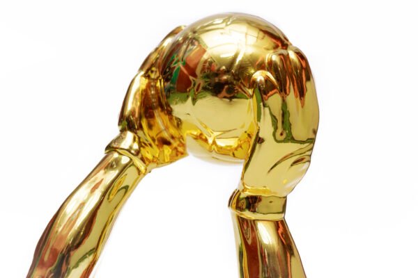 TROFEO DORADO IMPORTADO MEJOR JUGADOR MODELO 87