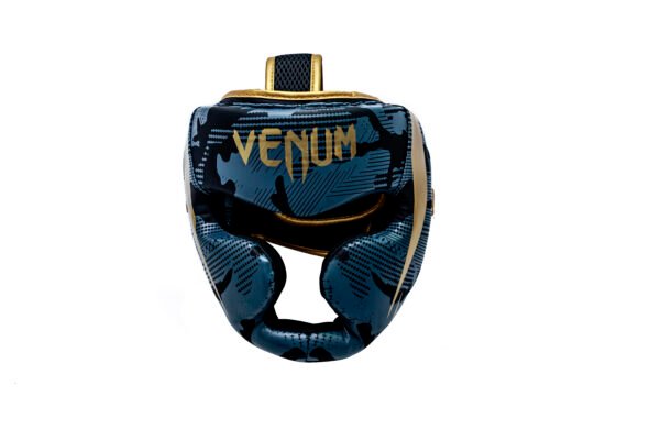 CABEZAL VENUM CAMUFLAJE GRIS CON DORADO