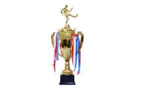 TROFEO DORADO IMPORTADO MEJOR JUGADOR MODELO 48