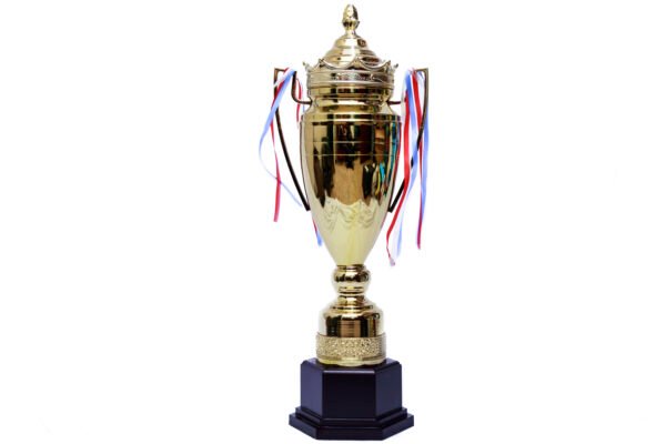 TROFEO DORADO IMPORTADO DE FUTBOL MODELO 24