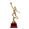 TROFEO DORADO IMPORTADO INDIVIDUAL MEJOR JUGADOR MODELO 36