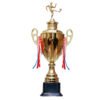 TROFEO DORADO IMPORTADO DE FUTBOL MODELO 13