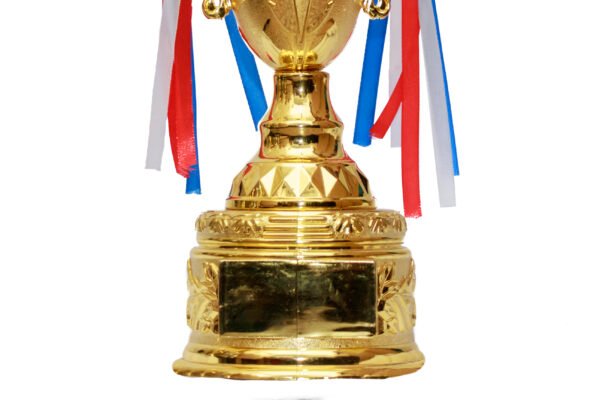 TROFEO DORADO IMPORTADO DE FUTBOL MODELO 34